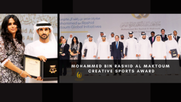 HE Sheikha Al Thani won the Mohammed bin Rashid Al Maktoum Creative Sports Award (MBR)
