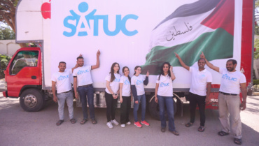 Sheikha Al Thani for Uniting Children charity (SATUC) provides humanitarian aid to Gaza stating that “Palestine is Calling”